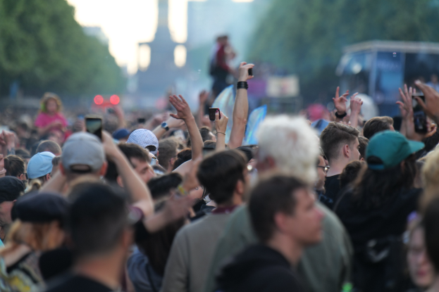 Öffentliche Vorführung beim 'Wallufer Platz Festival' in Wiesbaden